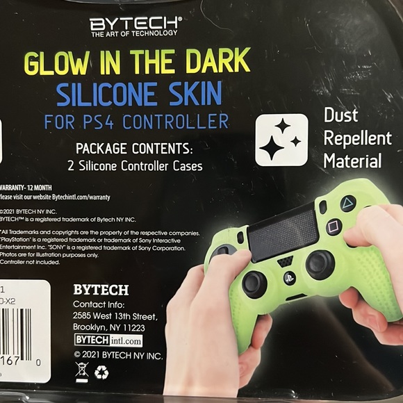PS4 controller skins, Glow in the dark - Picture 2 of 4